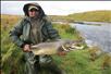 David Risbridger with a 23lb cock fish from Beat 11