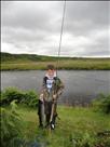 Duncan Laird with his first Thurso salmon, 23rd July 2011